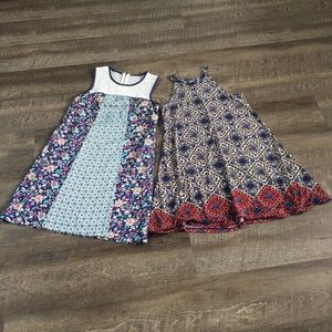 Bundle of 2 Xhilaration Floral Dresses lace top-XS